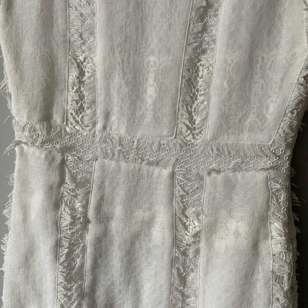 BCBG | White Lace Dress - Picture 3 of 4